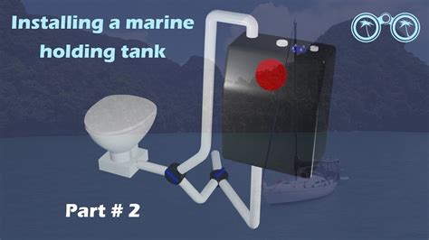 Install boat holding tank the easy way - YouTube