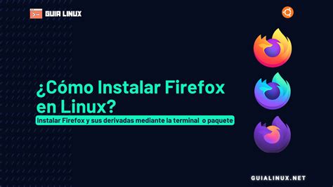 Install firefox arch linux terminal.  Learn the easiest methods to get Fir...