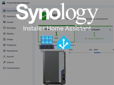 Install home assistant on synology virtual machine.  For this we Ouvrir ...