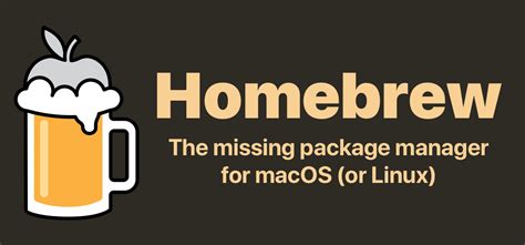 Install homebrew mac. Aug 29, 2020 ... Homebrew Mac 2020 Tutorial - Use a Package Manager to Install Software on your Mac EASILY! Install Homebrew https://brew.sh /bin/bash -c ... 