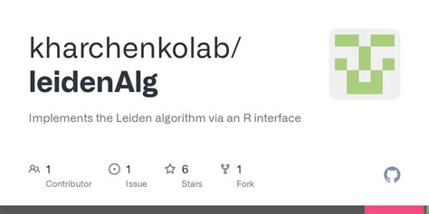 Install leidenalg in r.  We recommend users use this function.  Nov 17, 2023 · le...