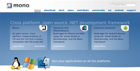Install mono linux. NET framework.  sMono is a platform for developing and running cro...