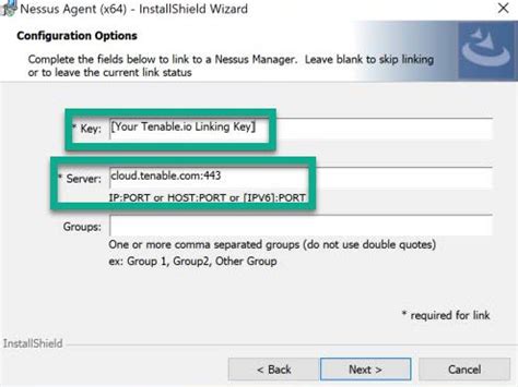 To deploy Tenable Nessus Agents: On each host, install Tenable Nessus Agents. As part of this step, you link the agent to the manager and verify that link. The link must be successful before you continue to the next step. On the manager, create an agent group. (Optional) Configure a freeze window. (Optional) Modify the default agent settings.