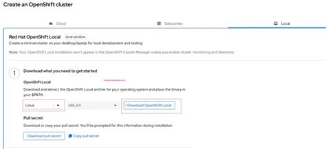 Install openshift 4 on centos 8.  Once crc compressed archive file is downloaded, extract it us...