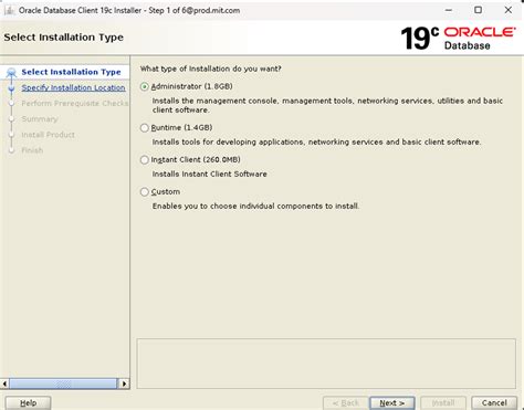 Install oracle 19c client on windows.  Have all the information you need to prov...