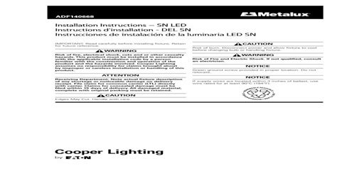 InstallatIon InstructIons InstruccIonEs DE InstalacIón lED step light ...