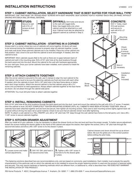 Installation Guide . 