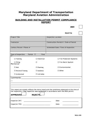 Installation Report Format Fill Out and Sign Printable PDF Template