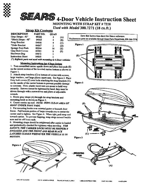 Installation manual for x cargo with straps. - Semi truck fuel system repair manual instructions.