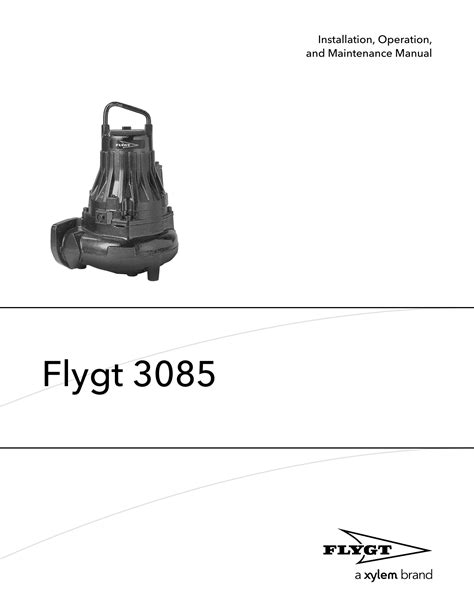 Installation operation and maintenance manual flygt 3068 ht. - Huskee riding mower and owner manual.