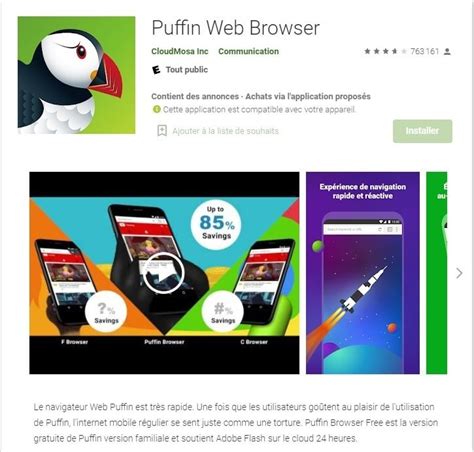 Installer flash player sur android