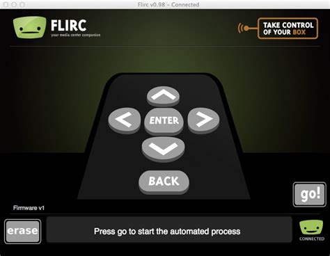 Installing Flirc GUI on Mac – Flirc