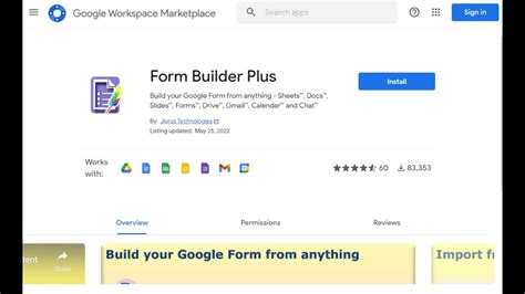 Installing Form Builder Plus YouTube