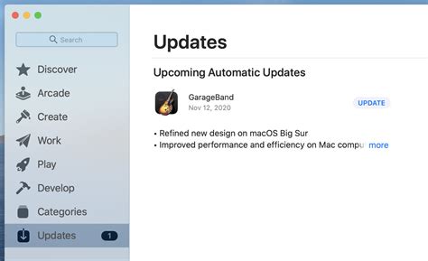 Installing Mac OS Updates From the App Store