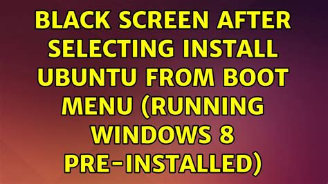 Installing Ubuntu 22.0.4.2 on Macbook Pro - Black screen after