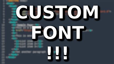 Installing a Custom Font in Linux on Your Chromebook YouTube