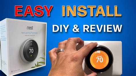 Here's how to quickly and easily install the Nest Learning Thermostat by yourself. PREVIOUS VIDEO: http://bit.ly/1MUonVmTWITTER: http://twitter.com/MrFixItDI...