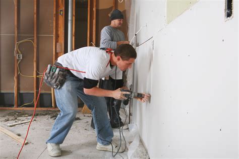 Installing drywall. Jan 24, 2024 · Learn how to install drywall on studs with step-by-step instructions, tips and tools. Find out how to prepare your room, apply joint compound, tape and paint drywall, and avoid common mistakes. Watch a video and get more resources from Lowe's. 
