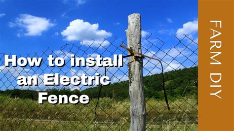 Installing electric fence. Jan 24, 2013 · How to install an electric fence gate. It covers how to do this both for a stand-alone electric fence, as well as for adding an electrical component to an e... 