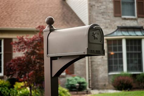 Landover Mailbox Post – Black. – Premium post is constructed from durable, aluminum. – Supports up to 60 lbs. evenly distributed. – Conveniently installs over an existing 4×4 wooden post. – Adds curb appeal and complements any residence. – Powder-coated finish protects against weathering. – Some assembly is required. – Mounting ...