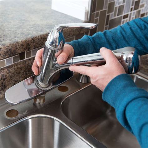 Installing kitchen faucet. Learn how to remove or change a kitchen sink faucet with this guide. Follow the step-by-step instructions for single-handle or two-handle faucets, and find tips for different types of supply lines and mounting hardware. 