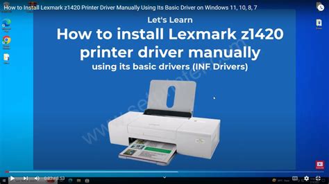 Installing print drivers on Windows 10 Lexmark Forms Printer …