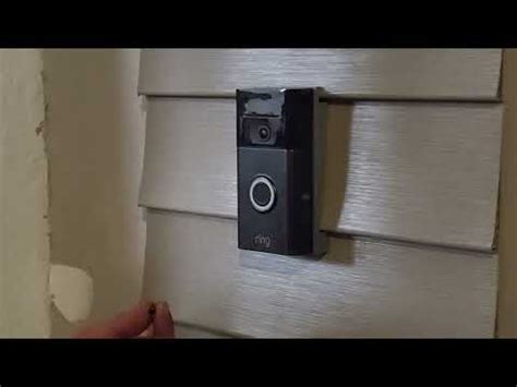 Using a Wedge Kit to mount your Ring Video Doorbel
