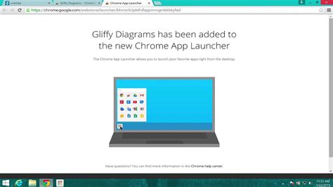 Installing the Gliffy Chrome App