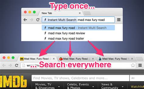 Instant Multi Search - Chrome Web Store - Google Chrome