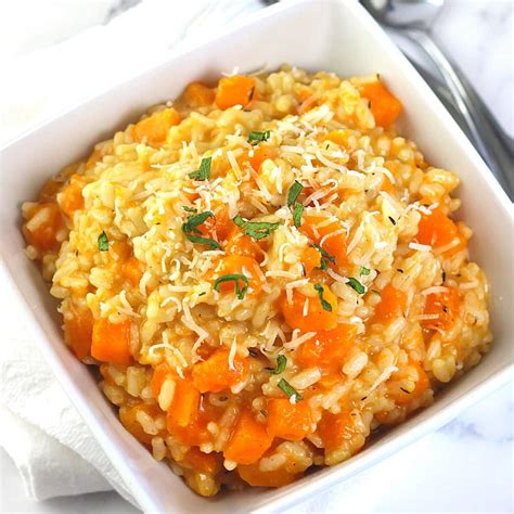 Instant Pot Butternut Squash Risotto - Made in a Pressure Cooker