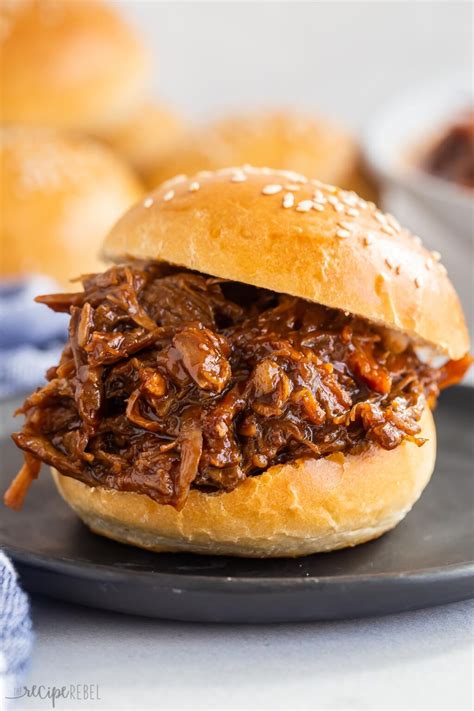 Instant Pot Honey Balsamic Pulled Pork - The Recipe Rebel