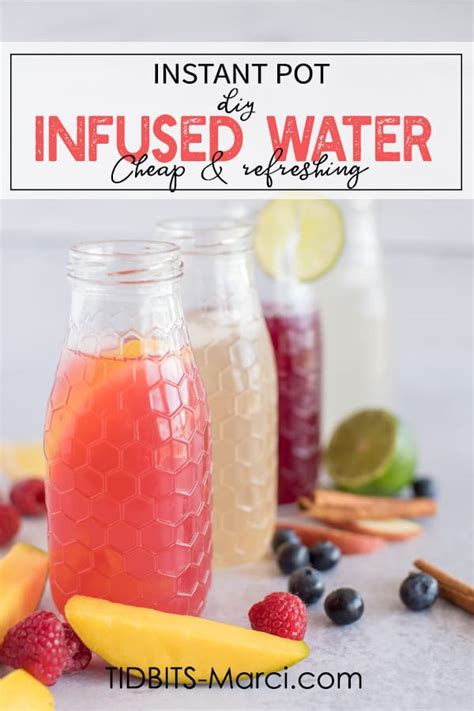 Instant Pot Infused Water - HEALTHY, CHEAP! -InstaFresh Meals