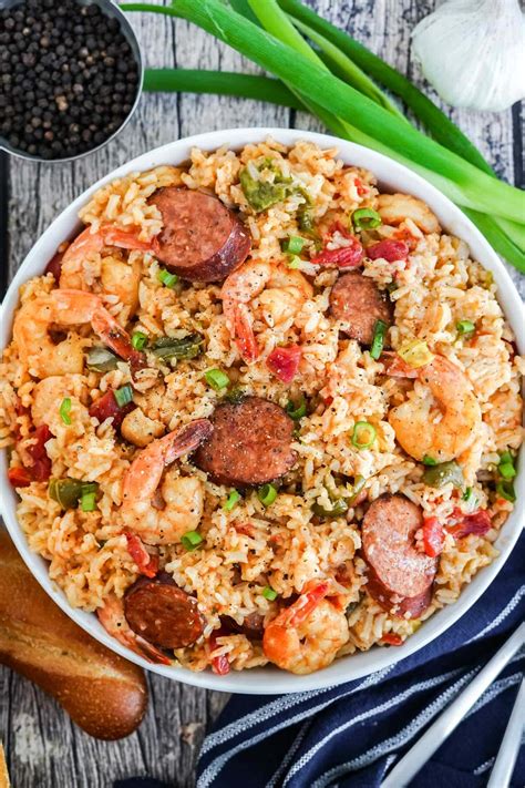 Instant Pot Jambalaya w/Chicken, Shrimp & Sausage (Easy …