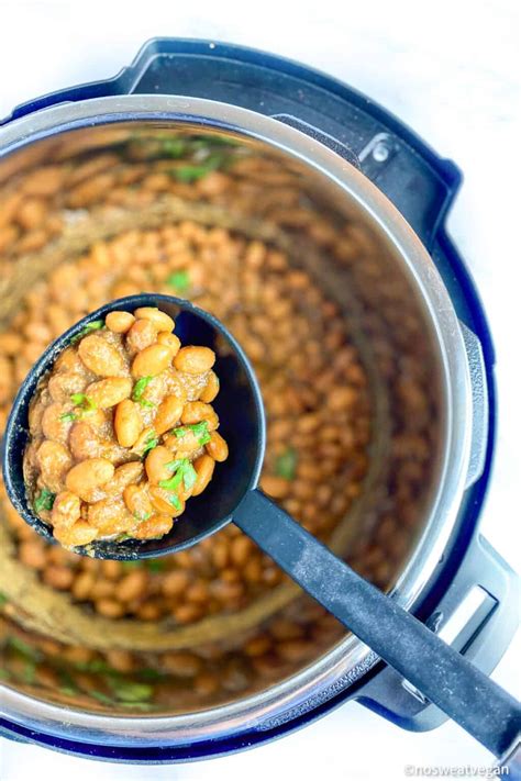 Instant Pot Pinto Beans (No Soak!) – No Sweat Vegan