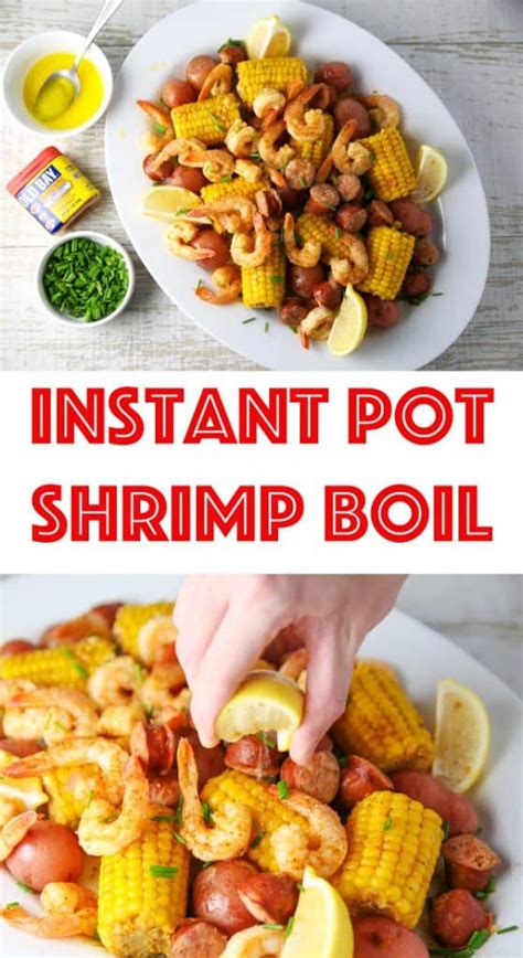 Instant Pot Shrimp Boil - Tastefulventure