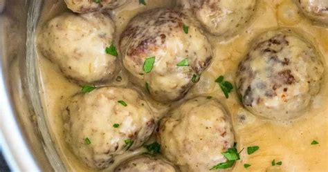 Instant Pot Swedish Meatballs Punchfork