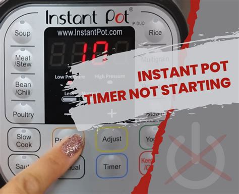 Instant Pot Timer Not Starting - Issue Fixed 2024 Guide - Hero …