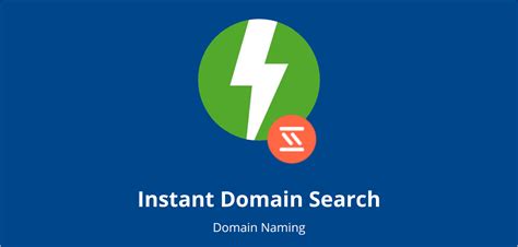 Instant domain. Instant Domain Search. Best for fast search capabilities . Today's Best Deals. Visit Site. Reasons to buy + Super-fast search + Straightforward, color-coded UI + Multiple keywords search + 