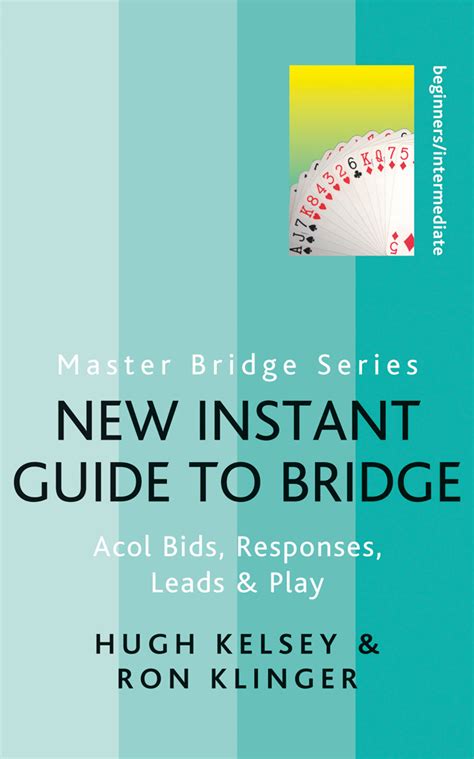 Instant guide to bridge acol bids responses leads and play. - Caterpillar 3500 marine generator set manual.