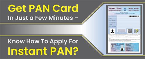 Instant pan card. Things To Know About Instant pan card. 