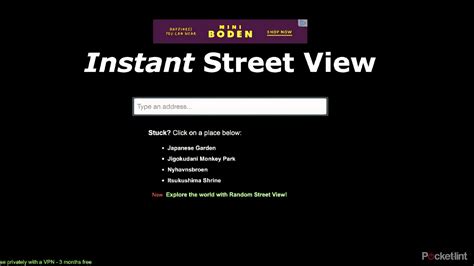 Instant street view.  Google Street View World.  Learn how to navigate and use Street Vi...