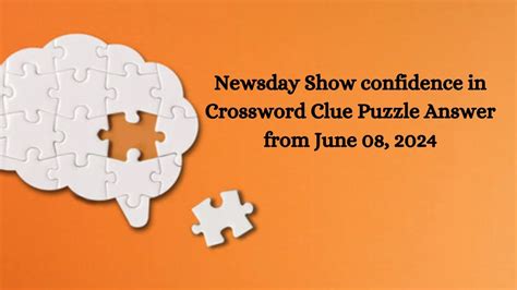 Instill confidence in Crossword Clue Wordplays.com