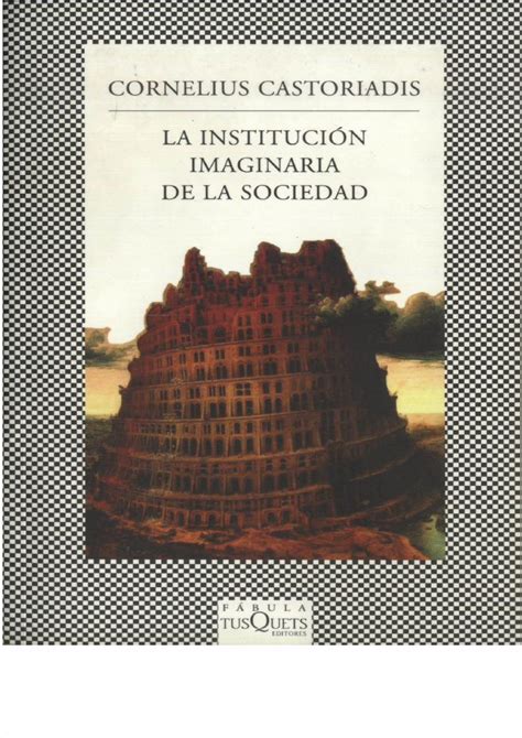 Institucion imaginaria de la sociedad, la  tomo 2. - A speakers guidebook 5th edition free.