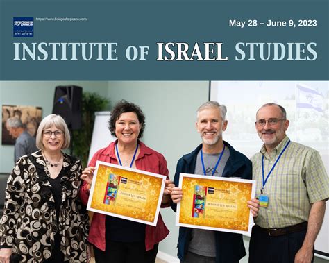 Institute of Israel Studies 2024 - Bridges for Peace