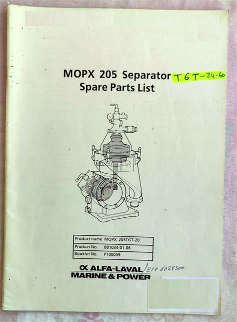 Instruction manual alfa laval mopx 205. - The folk handbook working with songs from the english tradition.