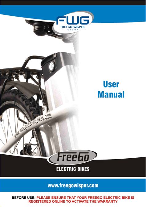 Instruction manual for freego electric bike. - Canon pixma ix4000 a3 printer service and repair manual.