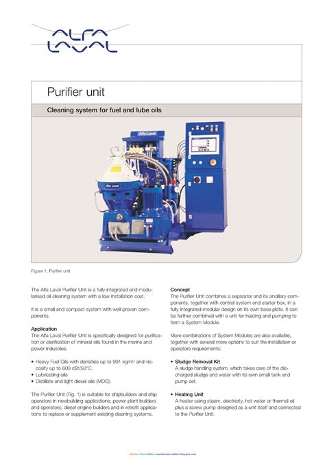 Instruction manual for fuel oil purifier. - La tecnica della pittura a olio.