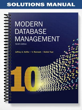 Instructor manual modern database management 10th edition. - Manual del equilibrador de ruedas fmc 4100.