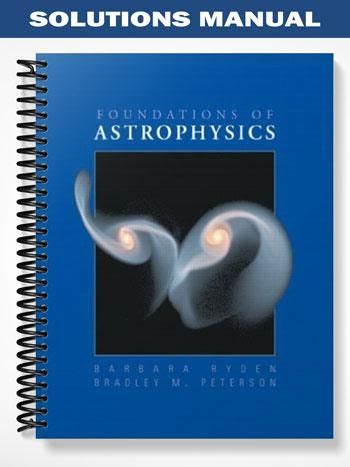 Instructor solution manual for foundations of astrophysics. - Handbook of pharmaceutical salts properties selection and use.