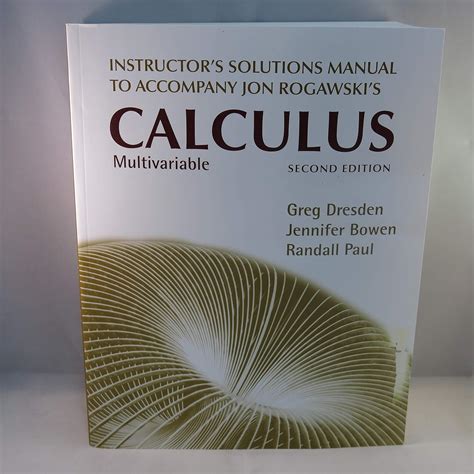 Instructor solution manual for multivariable calculus. - Elementary differential equations 7th solution manual.